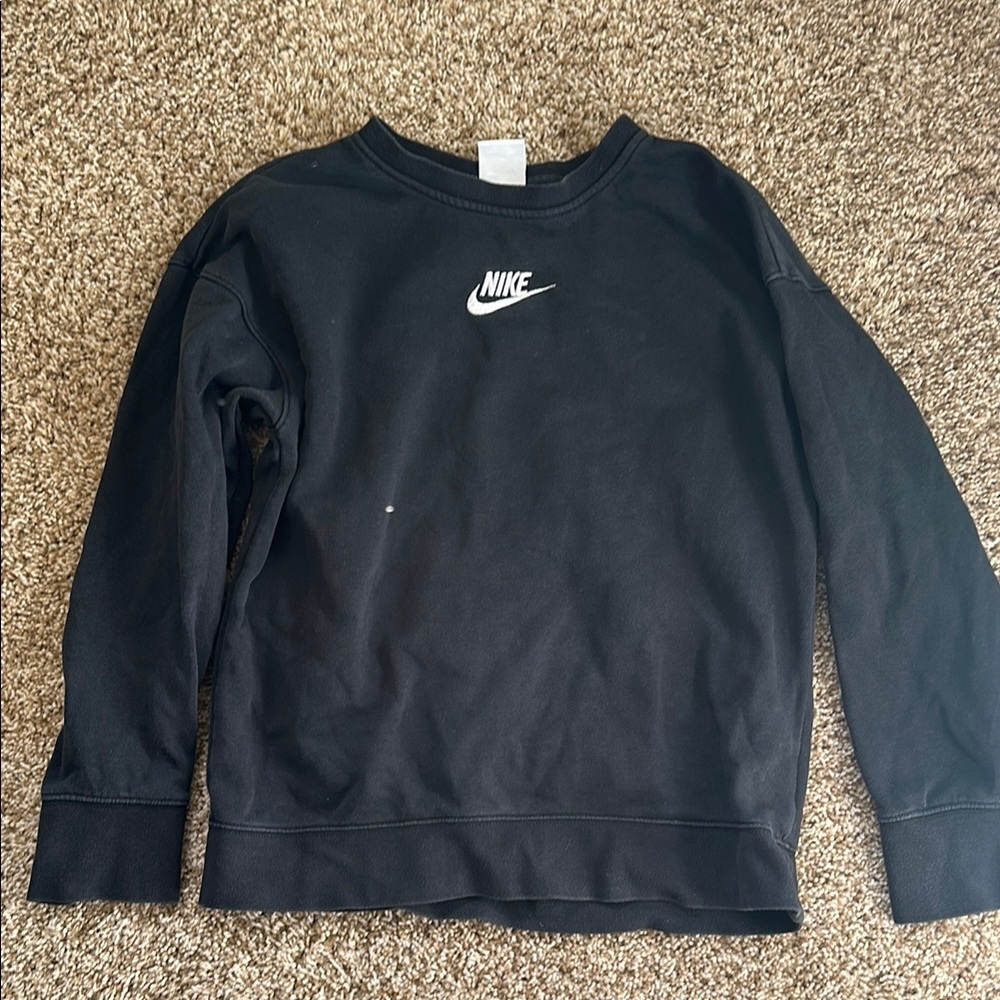Nike Black Crewneck Sweatshirt